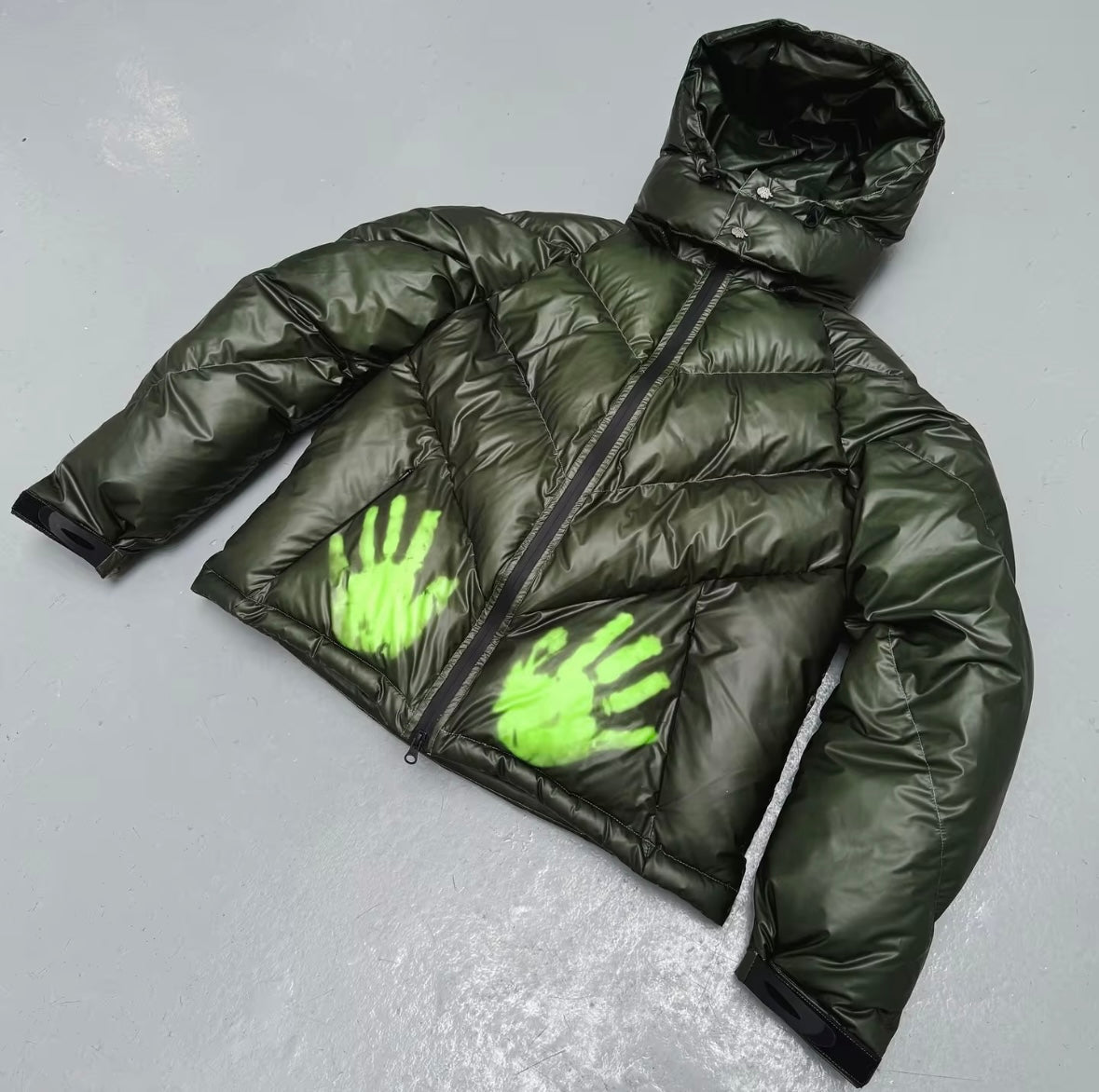 Warner x Spencer Puffer Green